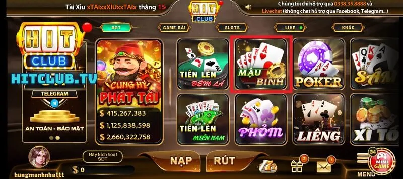 Tiết lộ mẹo chơi Mậu binh Hit Club thắng 90%