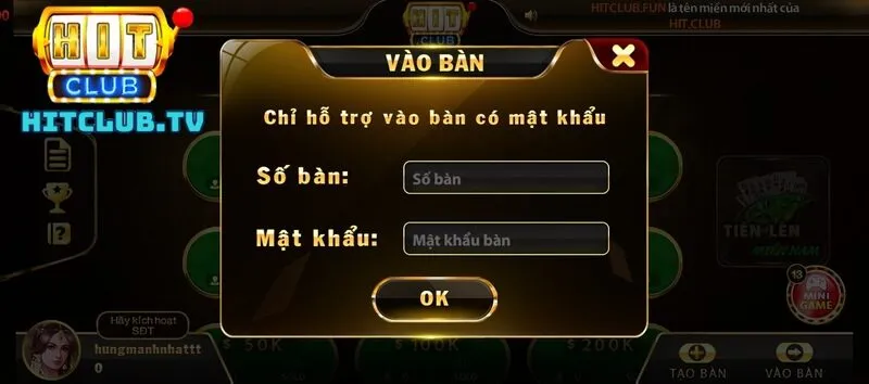 Khám phá các tính năng nổi bật của Tiến lên miền nam Hit Club