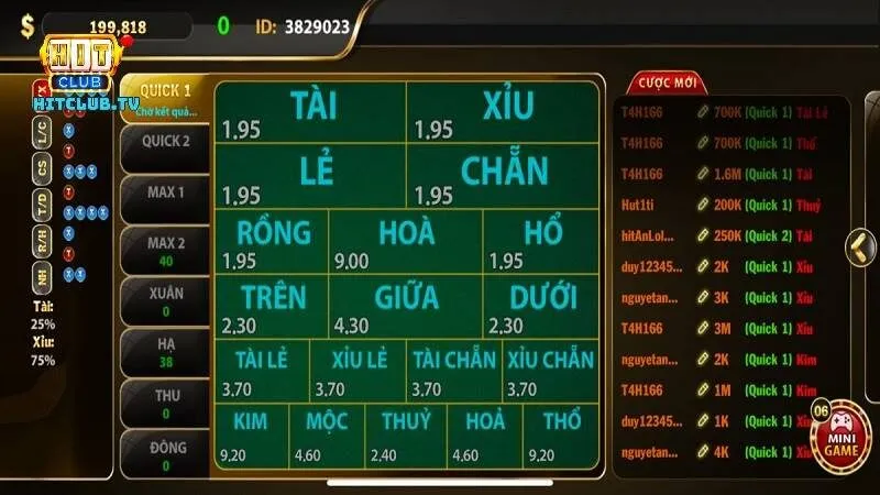 Giới thiệu chung về trò chơi Keno Hit Club 