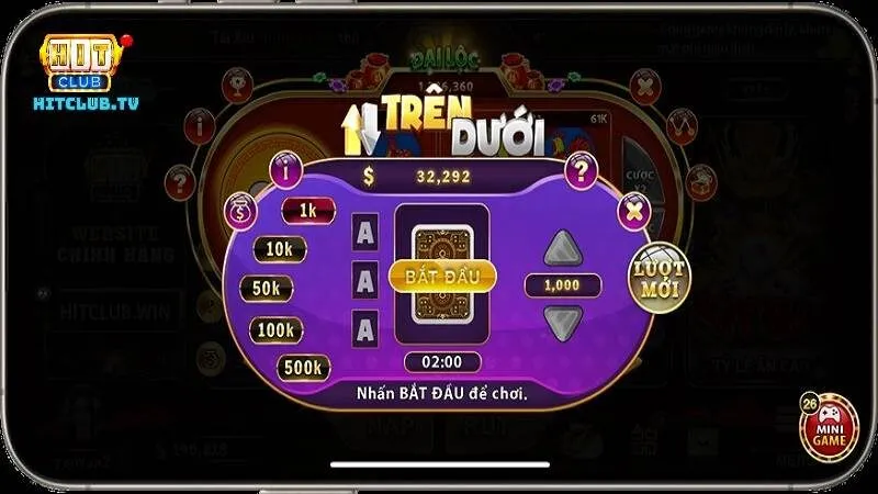 Giới thiệu tựa game Trên dưới Hit Club