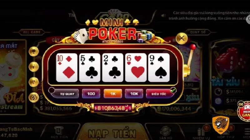 Hiểu rõ về các thuật ngữ Mini Poker Hit Club