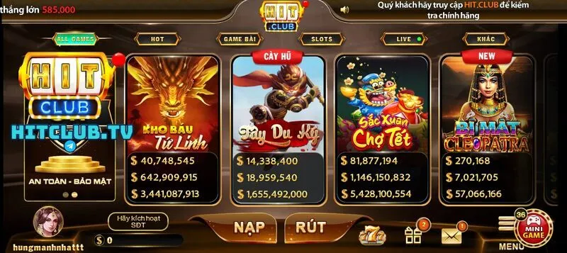 Lợi ích khi tham gia game Tây du ký Hit Club